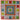 Lee geometric floral pillow needlepoint canvas #P1237 - NextStage Vintage