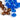 5mm bicone crystal beads Swarovski? - 166 pcs - brown and blue - NextStage Vintage