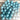 6mm round crystal pearls Swarovski? - 233 pc - turquoise - estate destash - NextStage Vintage