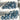 Swarovski 8mm bicone crystal beads 5301 / 5328 -  96 pcs - crystal, montana blue - NextStage Vintage