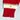 Vintage 1990s Dana Scott holiday tunic sweater – red and gold mock neck with beading - size M-L - NextStage Vintage