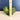 1975 FTD olive green oval footed vase – textured glass oak leaf design - NextStage Vintage