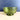 1975 FTD olive green oval footed vase – textured glass oak leaf design - NextStage Vintage