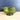 1975 FTD olive green oval footed vase – textured glass oak leaf design - NextStage Vintage