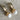 Akola goldtone hoop with raffia and pearl huggie C-hoop earrings - NextStage Vintage