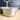 Hammered aluminum snack or condiment server with Pyrex bowls - 1960s vintage - NextStage Vintage