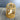 Flocked bird in gold plastic cage ornament - vintage Christmas - NextStage Vintage