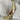 Alexis Bittar molten gold and crystal curved blade earrings - pierced - NWT - NextStage Vintage