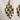 Boho Diamond Shape Woven Style Mixed Metal & Wood Bead Chandelier Dangle Earrings - NextStage Vintage