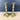 Heavy brass 8" Victorian reproduction candlesticks - a pair - NextStage Vintage