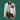 Christmas shirt - crisp white with appliqués - Shane Lee Inc. - L/XL - NextStage Vintage