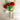 Bouquet of crochet carnations on floral picks - vintage handmade decor - NextStage Vintage