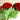 Bouquet of crochet carnations on floral picks - vintage handmade decor - NextStage Vintage
