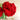 Bouquet of crochet carnations on floral picks - vintage handmade decor - NextStage Vintage