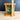 Wood and stained glass money box bank - dollar sign in stained glass - 1980s vintage - NextStage Vintage