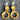 Givenchy goldtone door knocker earrings - post pierced - NextStage Vintage