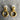 Givenchy goldtone door knocker earrings - post pierced - NextStage Vintage