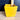 Haeger speckled mustard yellow square pottery planter #3716 - vintage 1980s pottery USA - NextStage Vintage