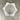 Heisey chinoiserie hexagonal flowers bowl - 1950s art glass - NextStage Vintage