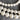 3 16" Strands round off-white glass pearlized beads 10-14mm - jewelry making/crafting - NextStage Vintage