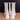 Vintage Milk Glass Bud Vases Set of 5 - 9" Anchor Hocking Stars and Bars Pattern - Mid Century White Glass Flower Vases - NextStage Vintage
