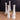 Vintage Milk Glass Bud Vases Set of 5 - 9" Anchor Hocking Stars and Bars Pattern - Mid Century White Glass Flower Vases - NextStage Vintage