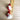 Pair of mini Santa ornaments - Retro Christmas decor - NextStage Vintage