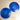 Hazel Atlas Moderntone Ritz blue cobalt 9" dinner plates - set of 2 - 1930s vintage - NextStage Vintage