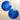 Hazel Atlas Moderntone Ritz blue cobalt 9" dinner plates - set of 2 - 1930s vintage - NextStage Vintage