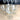 Vintage needle etched champagne coupe cocktail glasses - set of 11 - NextStage Vintage