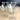 Vintage needle etched champagne coupe cocktail glasses - set of 11 - NextStage Vintage