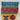 Red, Gold and Blue Ornaments Christmas stocking needlepoint canvas - NextStage Vintage