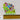 Painted Pony Designs Green Sled with Ornaments needlepoint canvas #599CC - NextStage Vintage