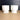 Vintage 1940s Randall milk glass planters – Set of 2 – Block pattern – white glass flower pots - NextStage Vintage