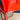 Red metal doll chair - vintage doll furniture - NextStage Vintage