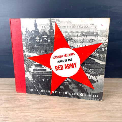 Songs of the Red Army Of The U.S.S.R. - Set C-68 - Columbia Records - NextStage Vintage