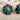 Ross-Simons Two-Tone Sterling Silver & Turquoise Flower Stud Earrings - NextStage Vintage