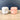 Russell Wright American Modern coral pink and gray salt and pepper set - NextStage Vintage