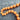 Tangerine orange plastic beaded rope necklace – 60s vintage - NextStage Vintage