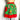 Handmade Christmas print half apron - 60s 70s vintage - NextStage Vintage