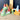Occupied Japan windmill and lighthouse - 1940s vintage - NextStage Vintage