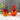 Amberina crackle glass mini pitchers - a pair - 1960s vintage - NextStage Vintage