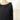 1990s artisan black knit sweater and fitted skirt set - size medium - NextStage Vintage