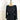 1980s knit dress with asymmetrical bodice wrap - size small