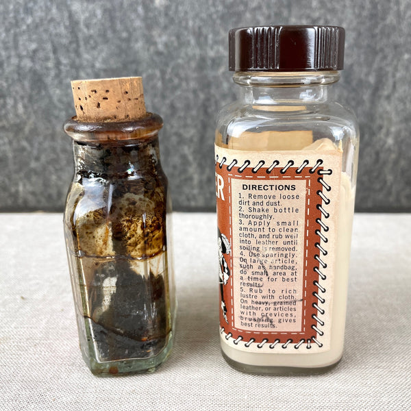 Vintage Cavalier leather products and Griffin Liquid Wax packaging - NextStage Vintage