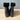 Ball-Band Thermolite black women's galoshes - size 6 - 1960s vintage - NextStage Vintage