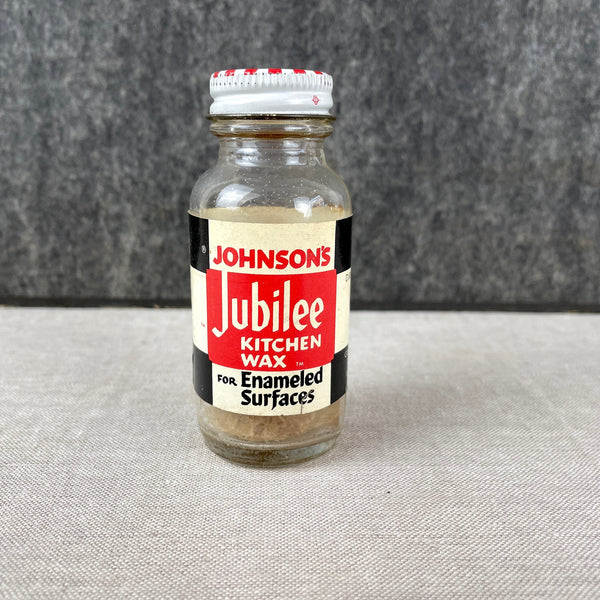 Johnson's Jubilee Kitchen Wax trial size - vintage packaging - NextStage Vintage
