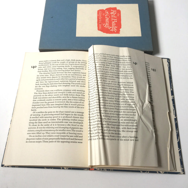The Red Badge of Courage - Stephen Crane - hardcover with slipcase - Peter Pauper Press - NextStage Vintage
