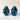 Inarco Blue Mood Indigo fruit bowl salt and pepper shakers - vintage 1960s tableware - NextStage Vintage