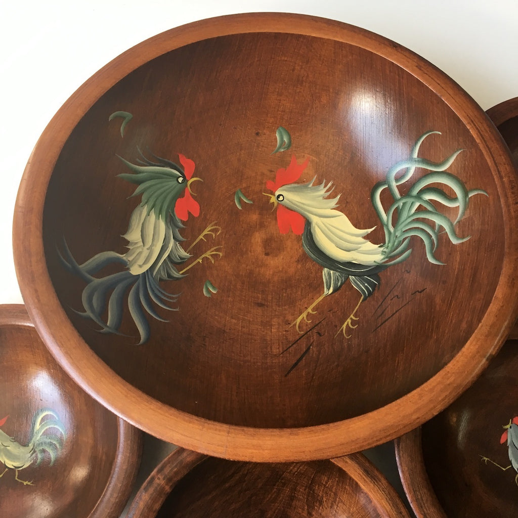 Vintage Tales: Munising Wooden Bowls